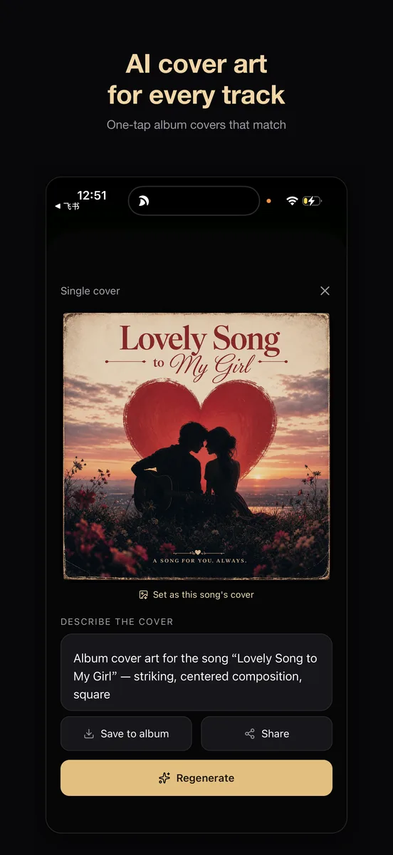 SunoMV app screen 7